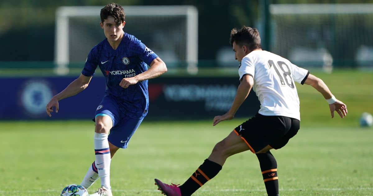 Valentino Livramento, Ignacio Garre Chelsea v Valencia September 2019 TEAMtalk Valentino Livramento, Ignacio Garre Chelsea v Valencia September 2019