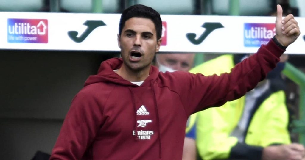 Mikel Arteta, Arsenal pre-season, 2021