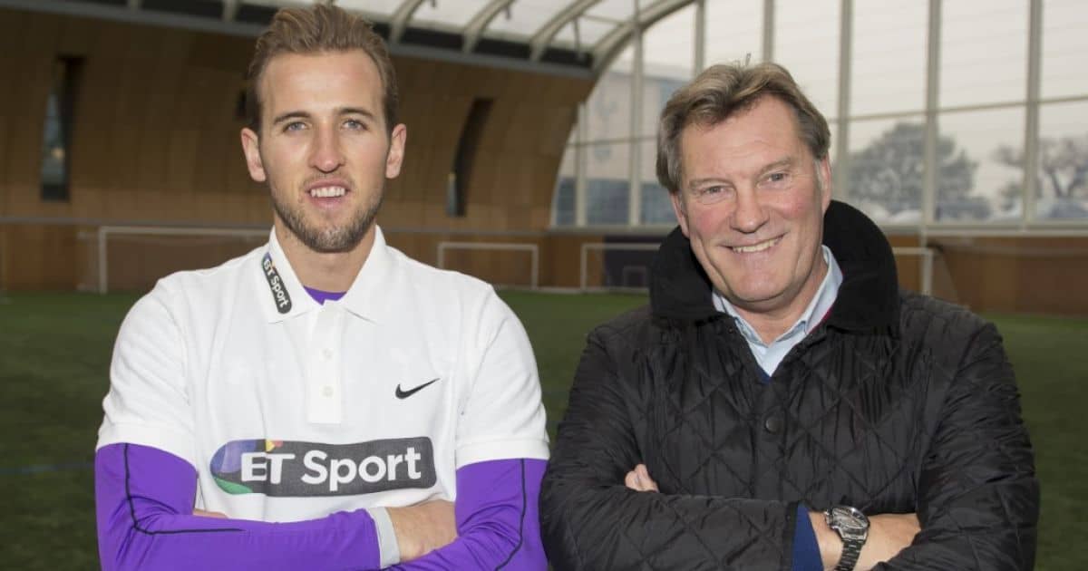 Harry Kane and Glenn Hoddle at BT Sports event Harry Kane and Glenn Hoddle at BT Sports event