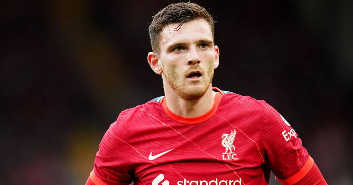 Liverpool's Andrew Robertson during the Pre-Season Friendly match at Anfield, Liverpool.