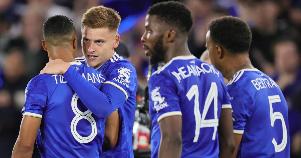 Leicester City quartet Youri Tielemans,Harvey Barnes, Kelechi Iheanacho and Ryan Bertrand 2021 Leicester City quartet Youri Tielemans,Harvey Barnes, Kelechi Iheanacho and Ryan Bertrand 2021