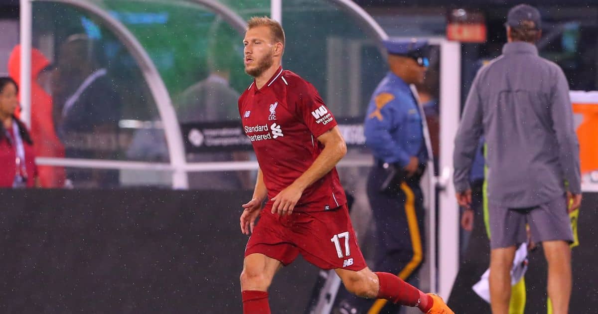 Liverpool centre-back Ragnar Klavan