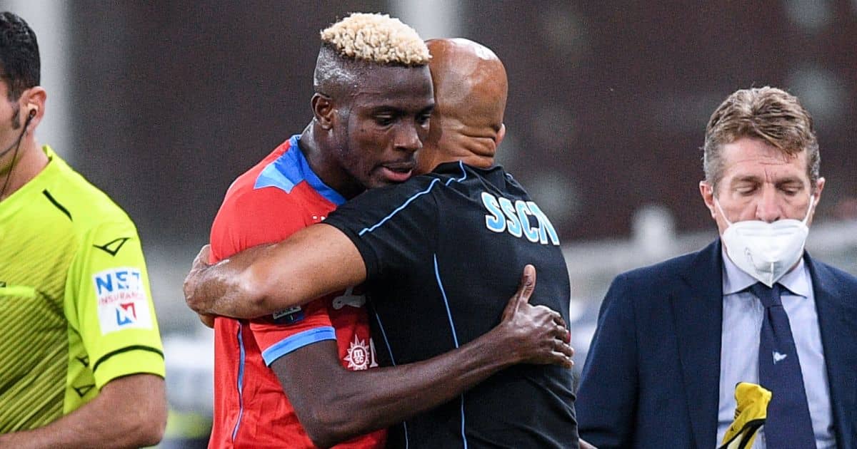 Napoli striker Victor Osimhen