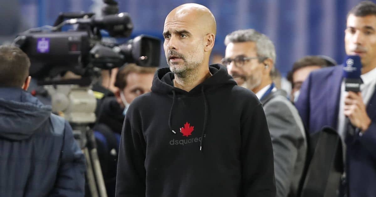 Pep Guardiola leads Man City out against PSG in Champions League Pep Guardiola leads Man City out against PSG in Champions League