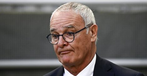 Claudio Ranieri before Serie A match between Inter and Sampdoria