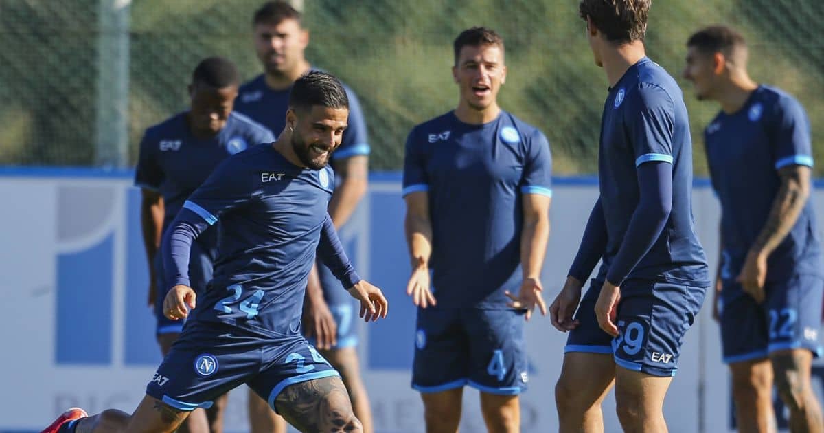 Napoli forward Lorenzo Insigne October 2021