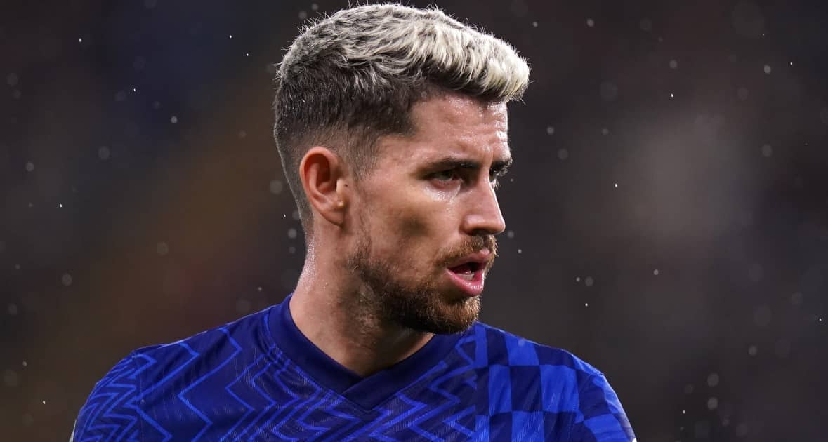 Chelsea midfielder Jorginho 2021
