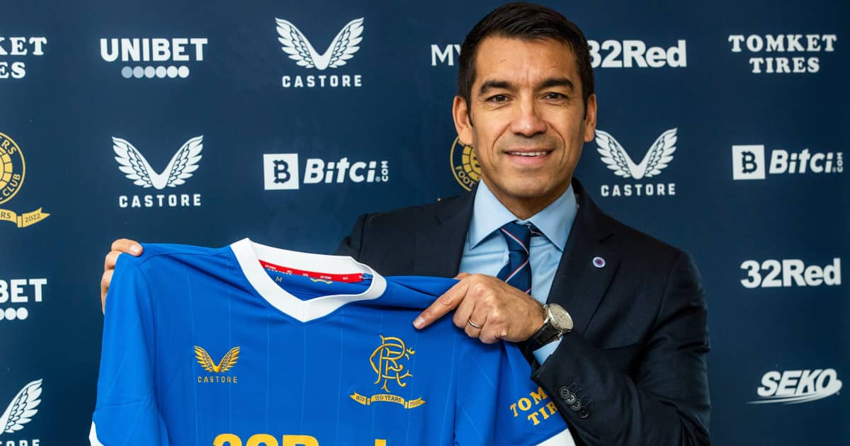 New Rangers manager Giovani van Bronckhorst - (Image via Rangers official website) New Rangers manager Giovani van Bronckhorst - (Image via Rangers official website)