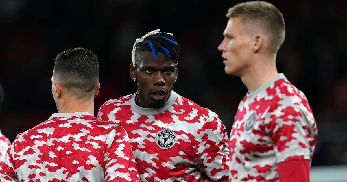 Manchester United stars Paul Pogba and Scott McTominay 2021 Manchester United stars Paul Pogba and Scott McTominay 2021