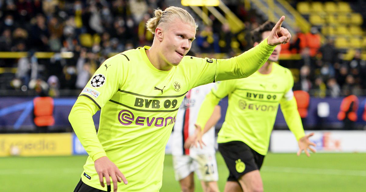 Erling Haaland Besiktas December 2021