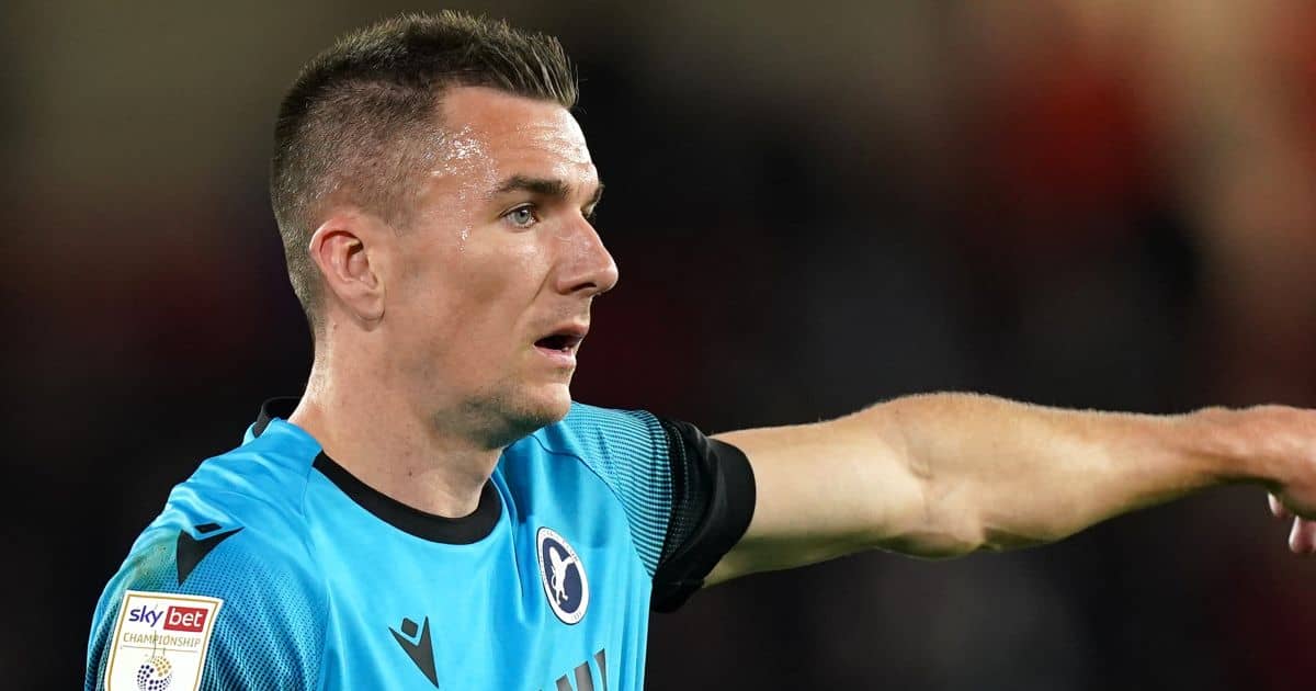 Jed Wallace, Millwall midfielder in action during Championship clash at Bramall Lane
