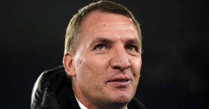 Brendan Rodgers after a Leicester City win