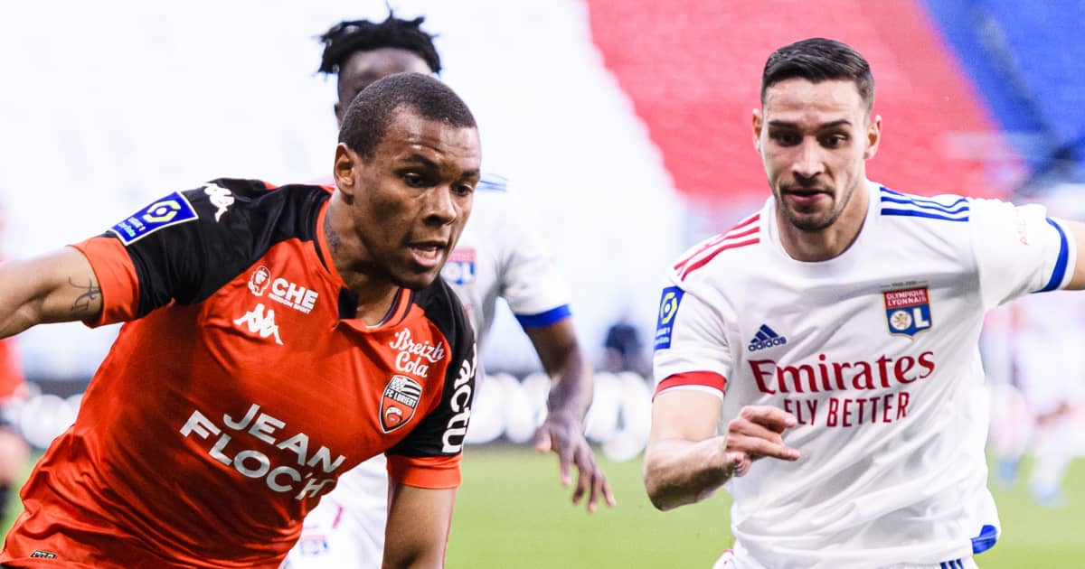 Lorient forward Armand Lauriente Lorient forward Armand Lauriente