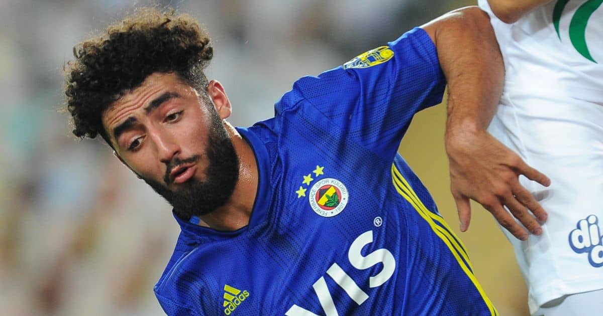 Allahyar Sayyadmanesh, Fenebahce foward Allahyar Sayyadmanesh, Fenebahce foward playing in Turkish Super league football match against Caykur Rizespor at Ulker Stadium in Istanbul