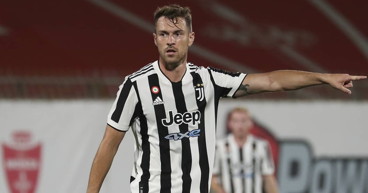 Aaron Ramsey. Juventus, July 2021.