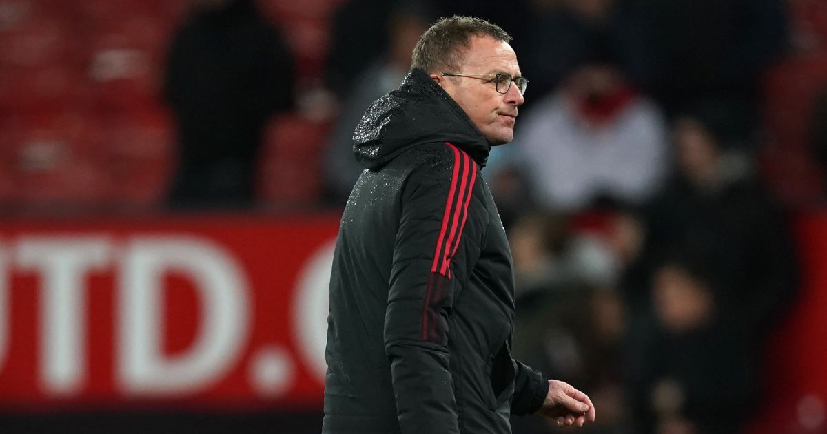 Ralf Rangnick Manchester United February 2022