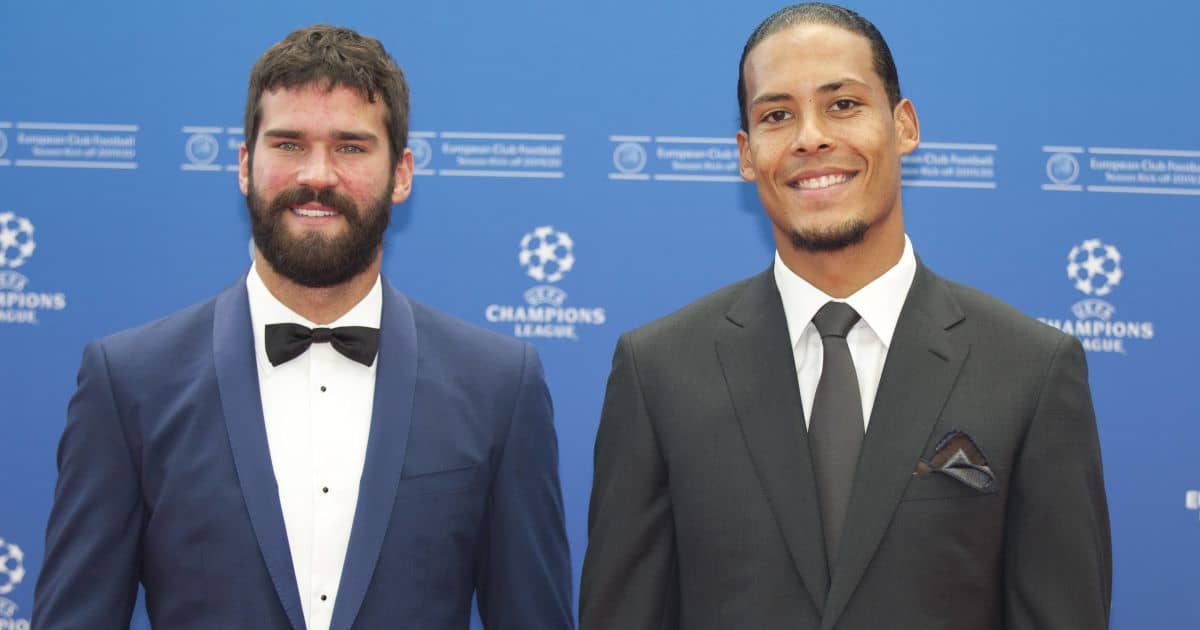 Alisson Becker and Virgil van Dijk at the Champions League Player of the Year awards Alisson Becker and Virgil van Dijk at the Champions League Player of the Year awards. The Brazilian is blocking Caoimhin Kelleher path to Liverpool first team