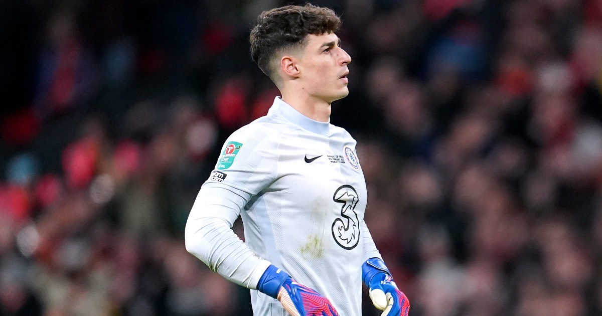 Kepa Arrizabalaga of Chelsea