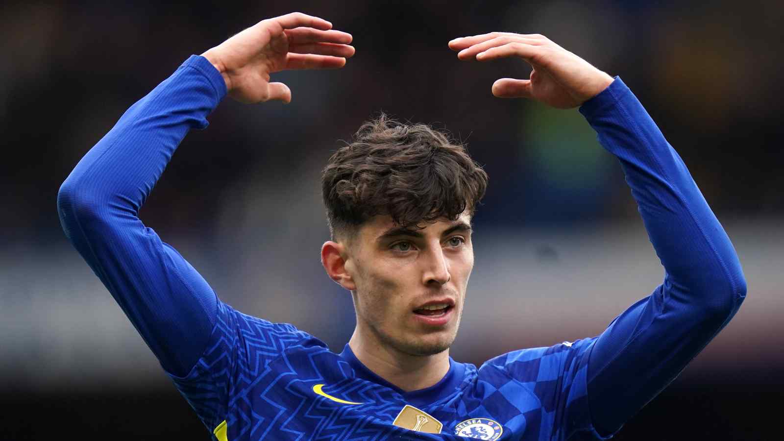 Kai Havertz playing for Chelsea