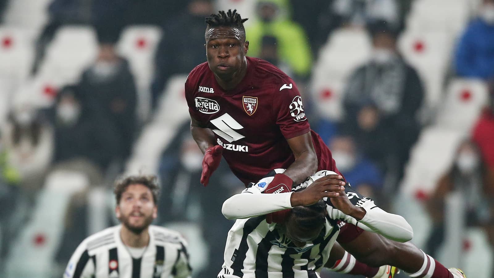 Torino star Wilfried Singo Torino star Wilfried Singo