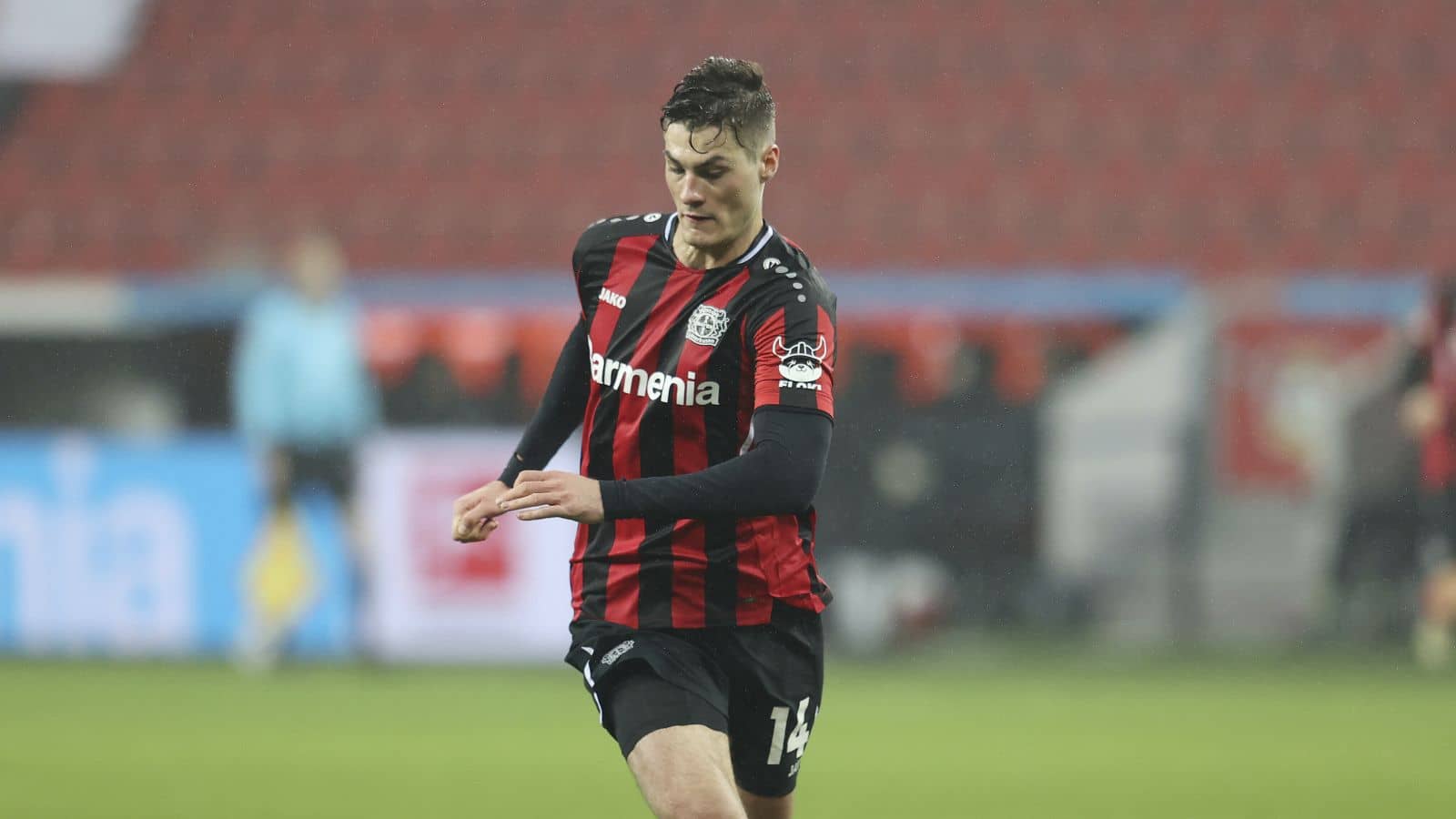 Patrik Schick, Bayer Leverkusen v Augsburg January 2022