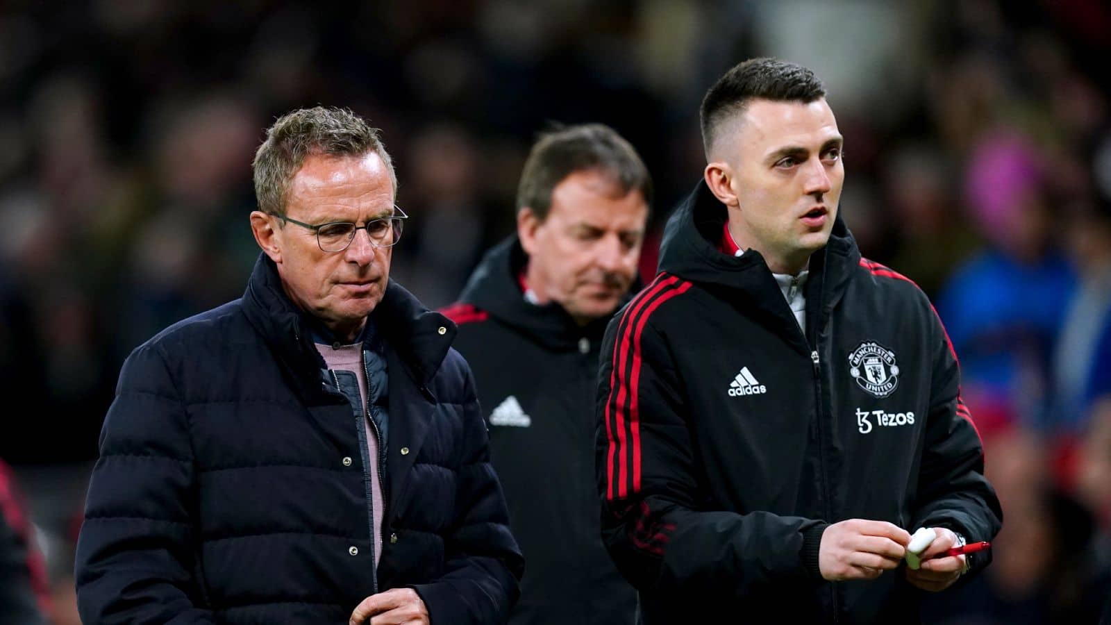 Ralf Rangnick during Man Utd v Chelsea, April 2022 Ralf Rangnick, Man Utd v Chelsea April 2022