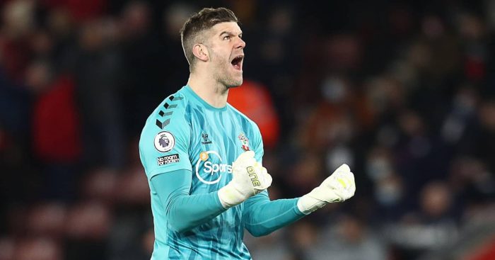 Southampton goalkeeper Fraser Forster