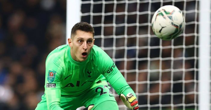 Pierluigi Gollini, Tottenham v Chelsea January 2022