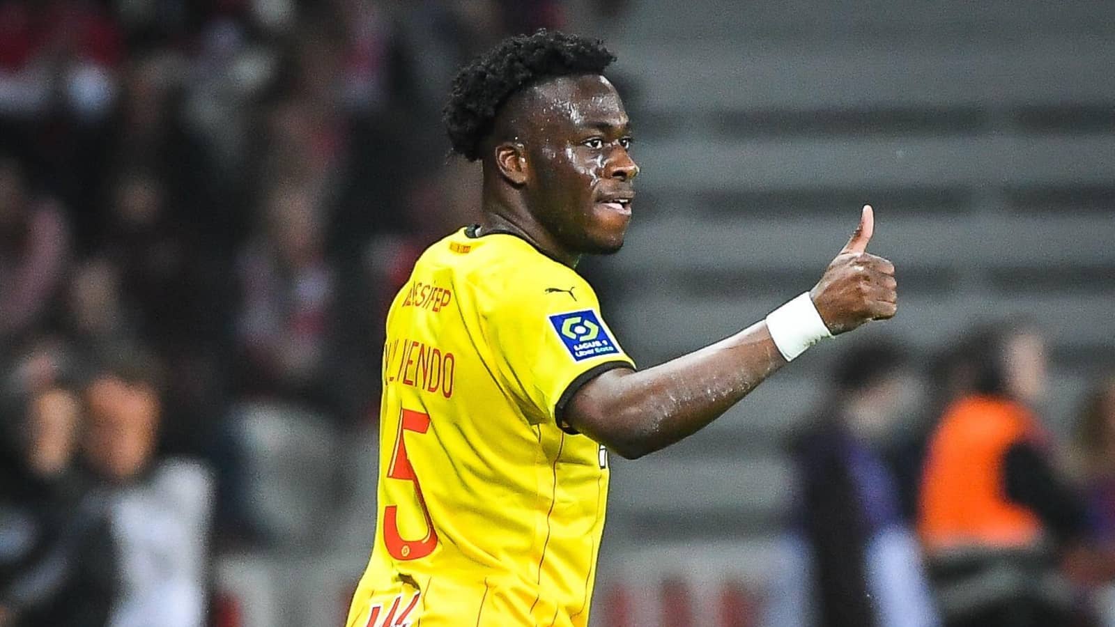 PSG forward Arnaud Kalimuendo