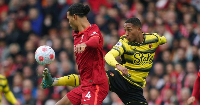 Watford Joao Pedro, Liverpool Virgil van Dijk