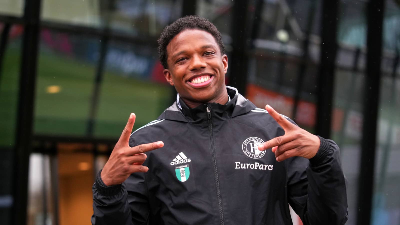Feyenoord full-back Tyrell Malacia
