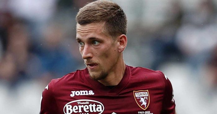 Dennis Praet on the ball for Torino