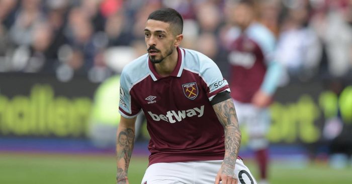 Manuel Lanzini of West Ham