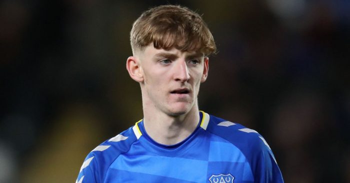 ANTHONY GORDON, EVERTON FC, 2022