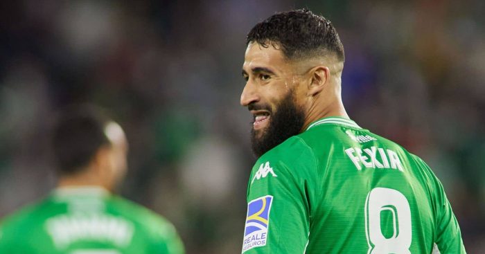 Nabil Fekir of Real Betis during the Spanish championship La Liga football match between Real Betis and Elche CF on April 19, 2022 at Benito Villamarin stadium in Sevilla