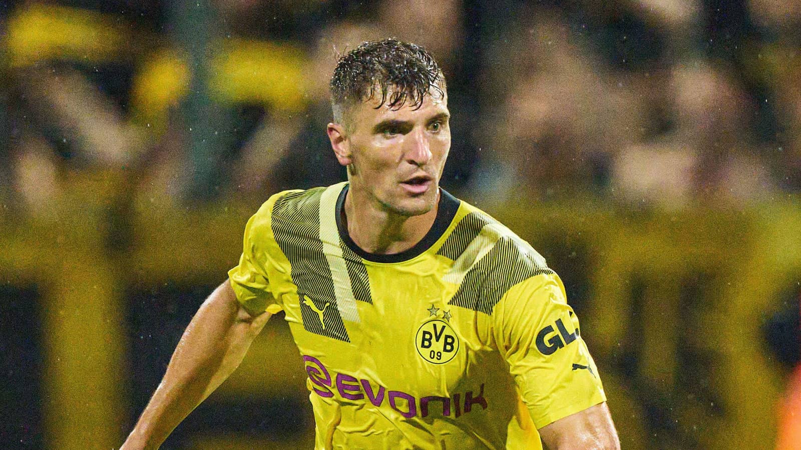 Borussia Dortmund defender Thomas Meunier Borussia Dortmund defender Thomas Meunier