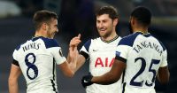 Japhet Tanganga, Harry Winks, Ben Davies, Tottenham, November 2020