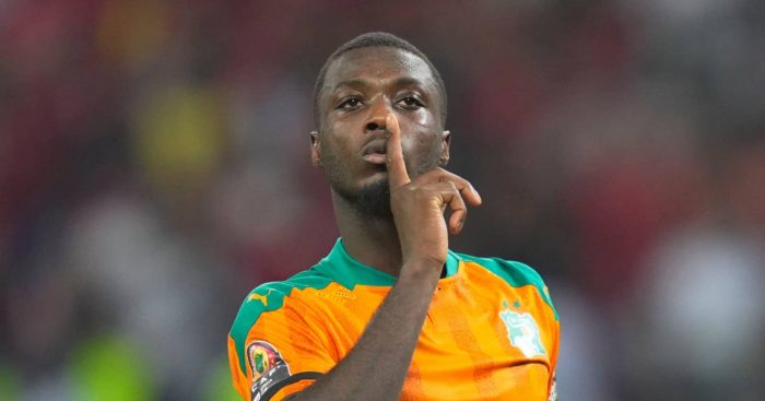 Nicolas Pepe, Ivory Coast, January 2022.