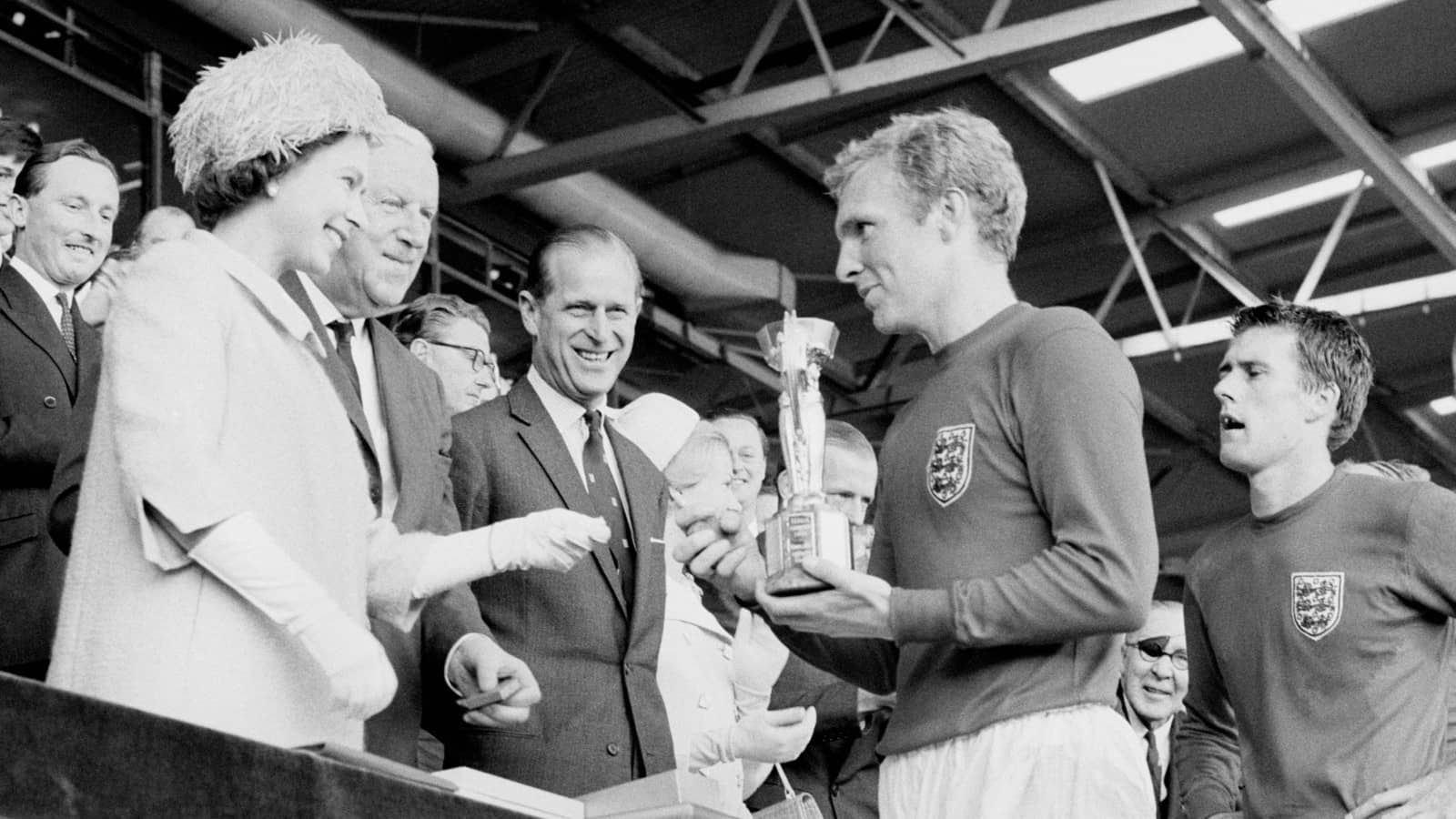 Queen Elizabeth II, Bobby Moore 1966 World Cup