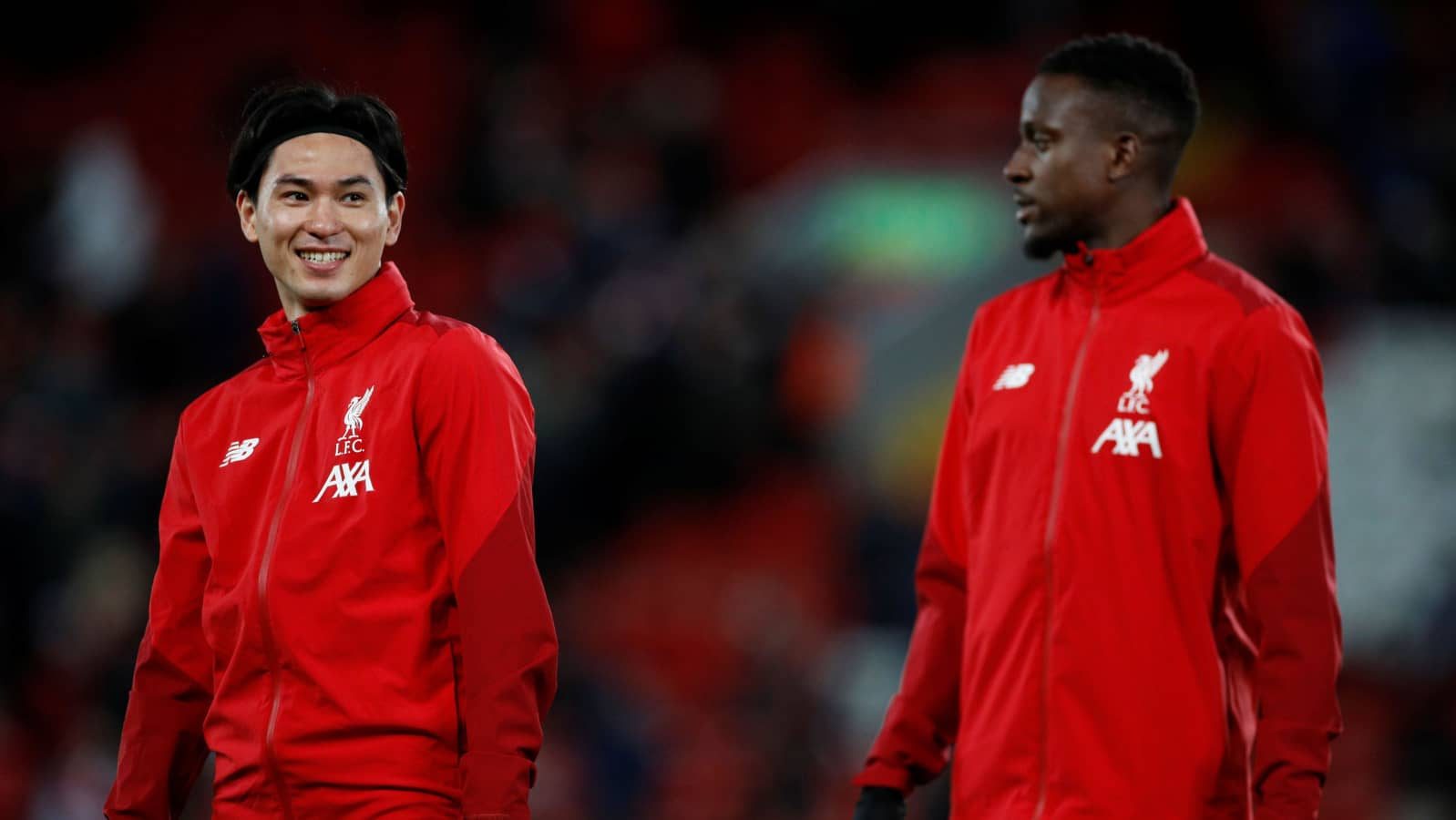 Ex-Liverpool forwards Takumi Minamino and Divock Origi Ex-Liverpool forwards Takumi Minamino and Divock Origi