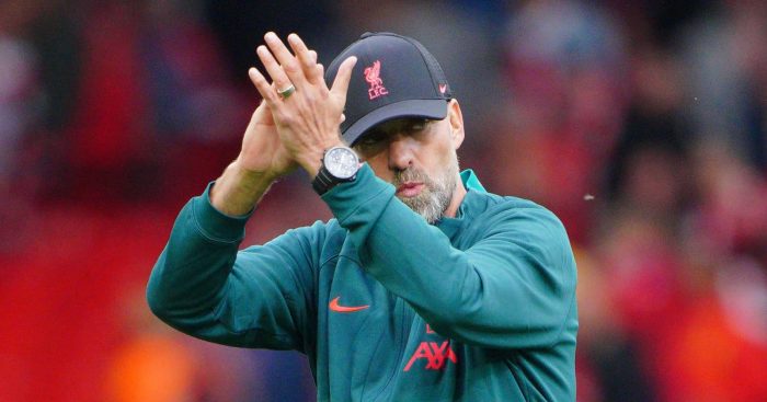 Liverpool manager Jurgen Klopp