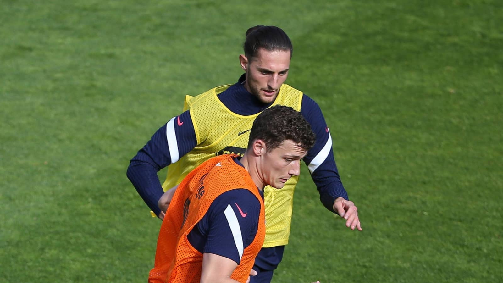 Adrien Rabiot and Benjamin Pavard