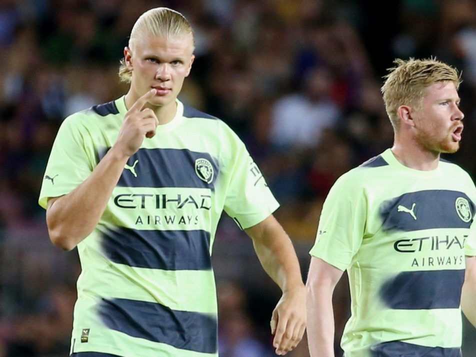 Iconic Man Utd, Arsenal duos blown away as Prem winner names Haaland