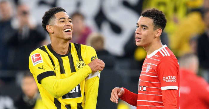 Borussia Dortmund Jude Bellingham Bayern Munich Jamal Musiala