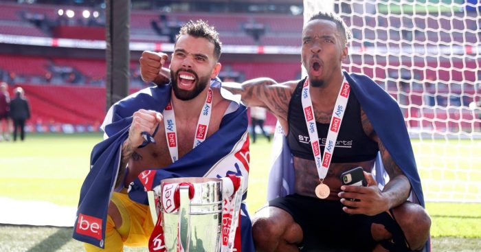 David Raya and Ivan Toney