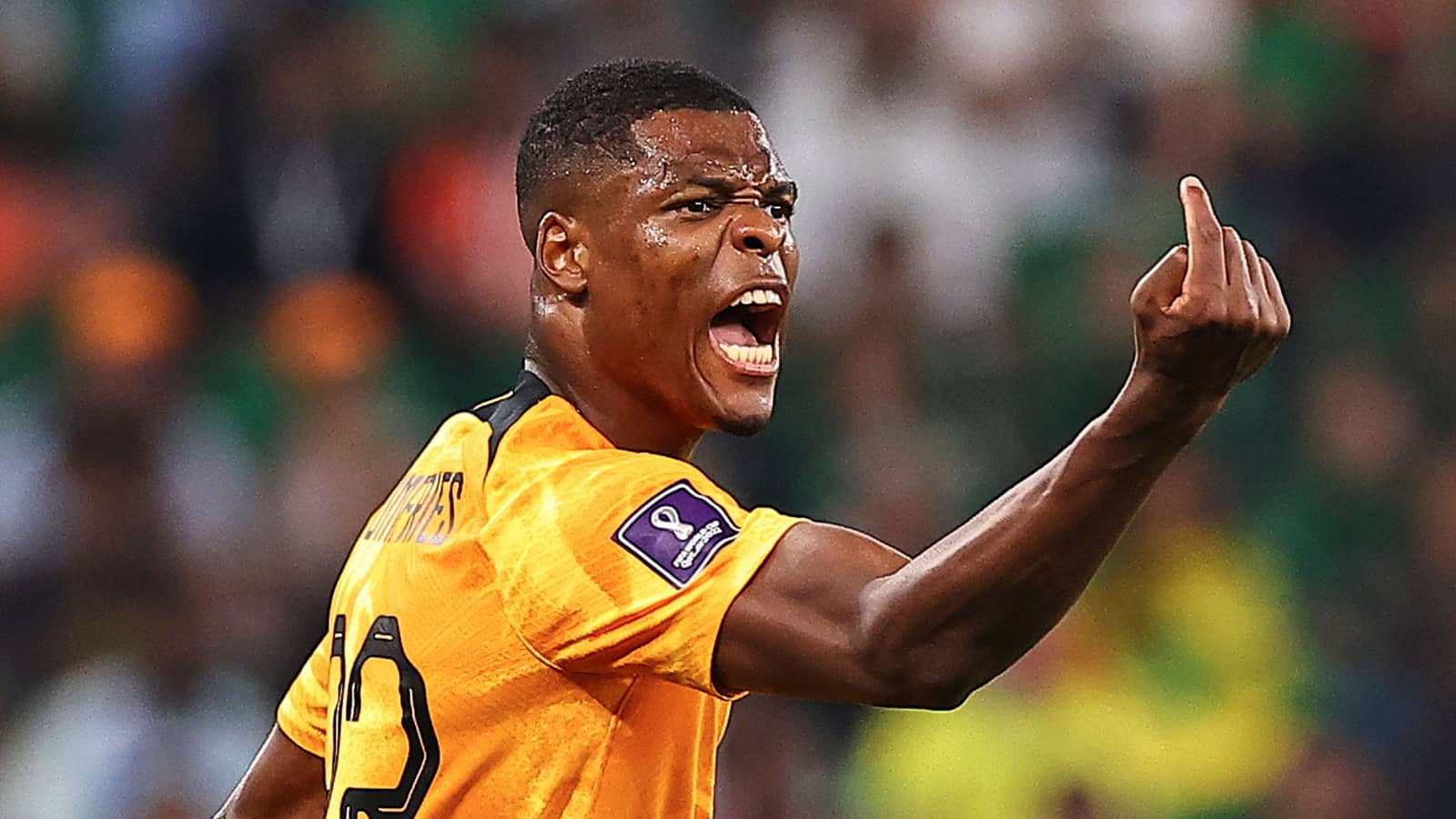 Netherlands international Denzel Dumfries Netherlands international Denzel Dumfries