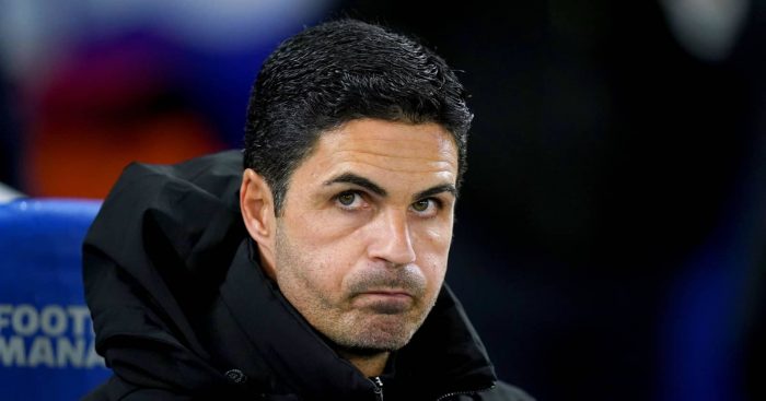 Arsenal manager Mikel Arteta