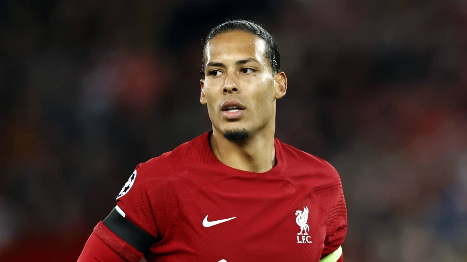 thumbnail image 2 of Liverpool FC Virgil Van Dijk No.4 Player Kit Pin Badge – Home Kit Official Style 2 of 6