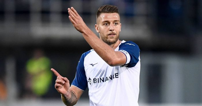 Lazio midfielder Sergej Milinkovic-Savic