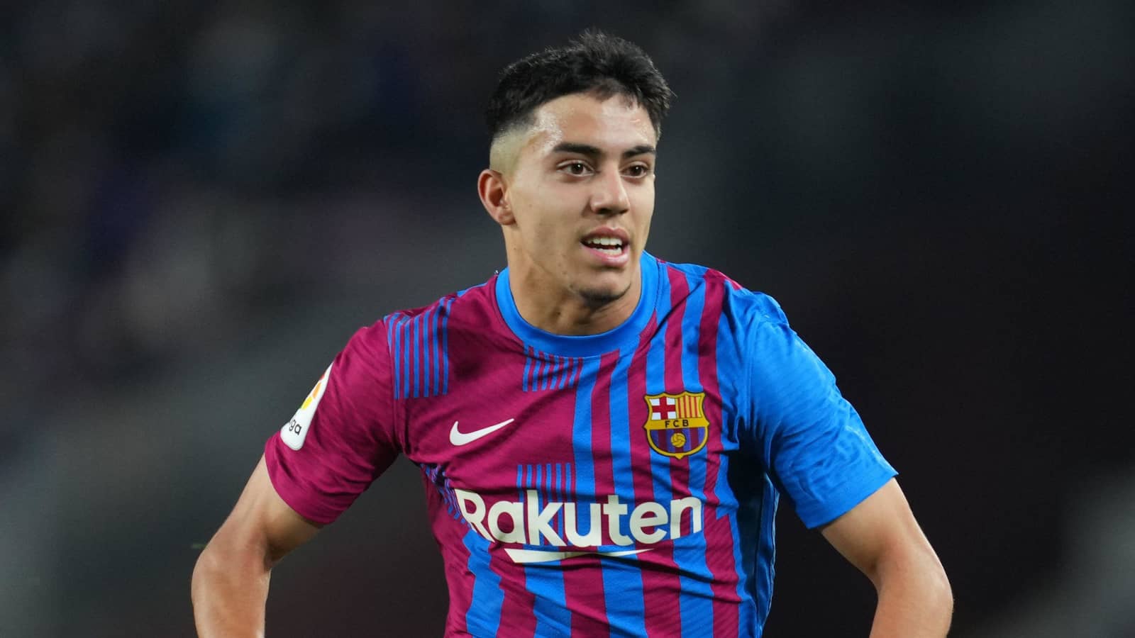 Barcelona winger Ilias Akhomach